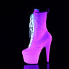 ADORE-1040IG Plateau Stiefeletten Rosa UV von Pleaser – Ansicht 3