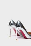 TAYA 100 Pumps in Liquid Silver von Giaro – Ansicht 9