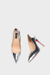 TAYA 100 Pumps in Liquid Silver von Giaro – Ansicht 12