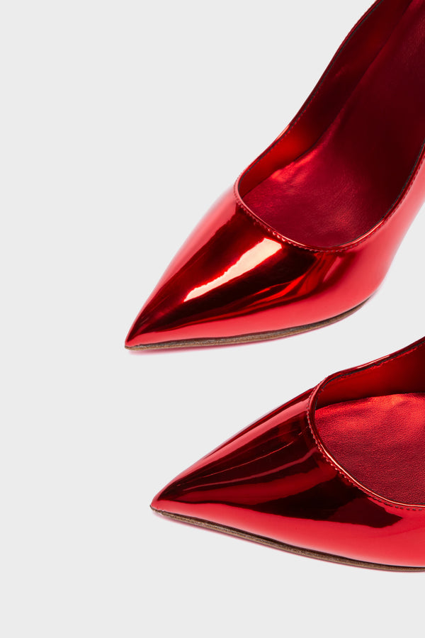 TAYA 100 Pumps in Rot Metallic von Giaro – Ansicht 11