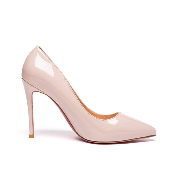 TAYA 100 Pumps in Nude von Giaro