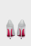 TAYA 100 Pumps in Silber Glitzer von Giaro – Ansicht 7