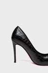 TAYA 100 Pumps in Schwarz Kroko von Giaro – Ansicht 6