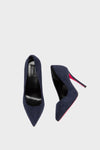 TAYA 100 Pumps in Marineblau von Giaro – Ansicht 12