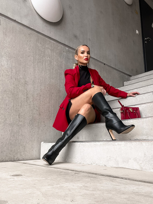 Stiefel DANIA Schwarz Matt | Giaro