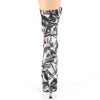 ADORE-1002DP Plateau Stiefeletten Dollar-Print von Pleaser – Ansicht 4