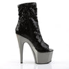 ADORE-1008SQ Plateau Stiefeletten Schwarz von Pleaser – Ansicht 5
