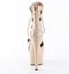 ADORE-1013MST Plateau Stiefelette Beige von Pleaser – Ansicht 4