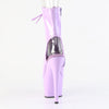 ADORE-1016 Plateau Peeptoe Stiefeletten Violett Lack von Pleaser – Ansicht 4