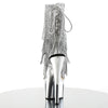 ADORE-1017RSF Plateau Stiefeletten Silber von Pleaser – Ansicht 4