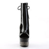 ADORE-1018-3 Plateau Stiefeletten Lack Schwarz von Pleaser – Ansicht 2