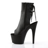 ADORE-1018 Plateau Stiefeletten Schwarz Matt von Pleaser – Ansicht 3