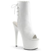 ADORE-1018 Plateau Stiefeletten Weiß von Pleaser