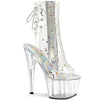 ADORE-1018C-2 Plateau Stiefel - Transparent von Pleaser