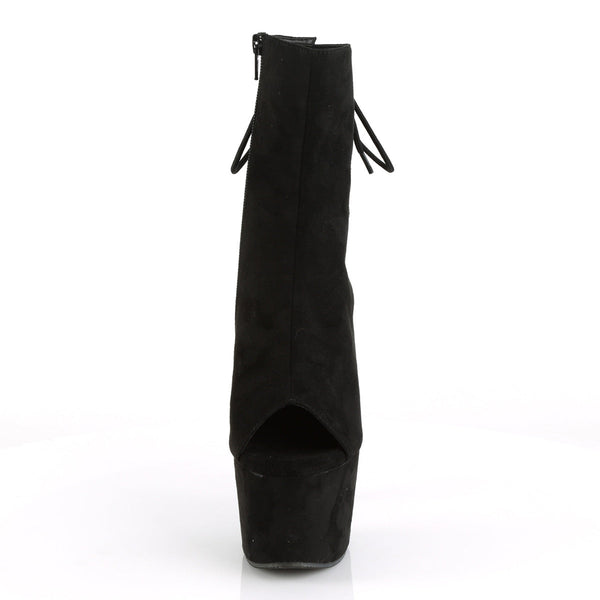 ADORE-1018FS Plateau Stiefeletten - Schwarz von Pleaser – Ansicht 2