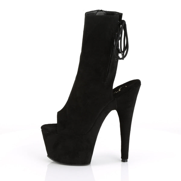 ADORE-1018FS Plateau Stiefeletten - Schwarz von Pleaser – Ansicht 3