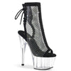 ADORE-1018RM Plateau Stiefeletten - Schwarz Mesh von Pleaser