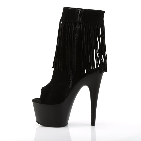ADORE-1019 Plateau Stiefeletten - Schwarz von Pleaser – Ansicht 3