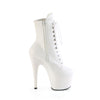 ADORE-1020 Plateau Stiefeletten Weiss Matt von Pleaser – Ansicht 5