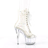 ADORE-1020C-2 Plateau Stiefel - Transparent von Pleaser – Ansicht 5