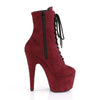 ADORE-1020FS Plateau Stiefelette Rot von Pleaser – Ansicht 5