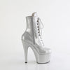 ADORE-1020GP Plateau Stiefeletten Silber von Pleaser – Ansicht 5