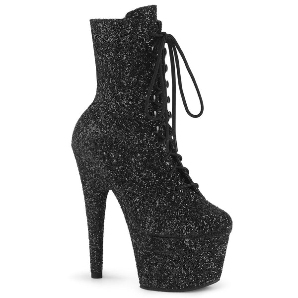 ADORE-1020GWR Plateau Stiefeletten - Schwarz von Pleaser