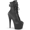 ADORE-1020STR Plateau Stiefeletten - Schwarz von Pleaser
