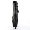 ADORE-1021 Plateau Stiefeletten Schwarz von Pleaser – Ansicht 4
