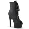 ADORE-1021 Plateau Stiefeletten Schwarz von Pleaser