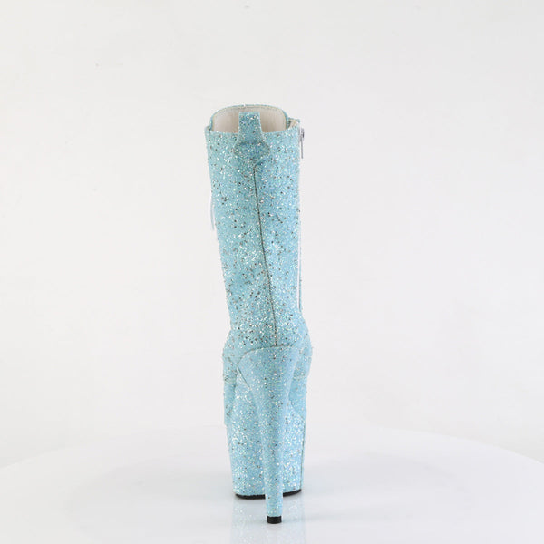 ADORE-1040GR Plateau Stiefeletten Blau von Pleaser – Ansicht 4
