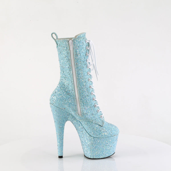 ADORE-1040GR Plateau Stiefeletten Blau von Pleaser – Ansicht 5