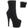 ADORE-1042 Plateau Stiefeletten - Schwarz von Pleaser