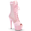 ADORE-1048RSNT Plateau Stiefelette Rosa von Pleaser