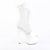 ADORE-1048RSNT Plateau Stiefelette Weiß von Pleaser – Ansicht 5