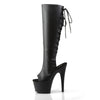 ADORE-2018 Plateau Stiefel Schwarz von Pleaser – Ansicht 3