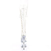 ADORE-2021C Plateau Stiefel Transparent von Pleaser – Ansicht 4
