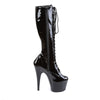 ADORE-2023 Plateau Stiefel Lack Schwarz von Pleaser – Ansicht 5