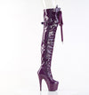 ADORE-3028 Overknee Plateauschuhe Lila von Pleaser – Ansicht 5