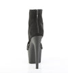ADORE-700-24 Plateau Sandaletten Schwarz Stretch von Pleaser – Ansicht 4