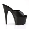 ADORE-701 Plateau Pantoletten Schwarz Matt von Pleaser – Ansicht 5