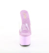 ADORE-701 Plateau Pantoletten Violett Lack von Pleaser – Ansicht 2