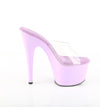 ADORE-701 Plateau Pantoletten Violett Lack von Pleaser – Ansicht 5