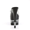 ADORE-701LN Plateau Pantoletten Transparent/Schwarz von Pleaser – Ansicht 4