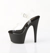 ADORE-708 Plateau Sandaletten Schwarz Matt von Pleaser – Ansicht 3