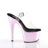 ADORE-708 Plateau Sandaletten Baby Pink von Pleaser – Ansicht 5