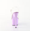 ADORE-708 Plateau Sandaletten Violett Lack von Pleaser – Ansicht 4