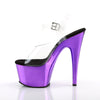 ADORE-708 Plateau Sandaletten Lila von Pleaser – Ansicht 3