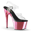 ADORE-708 Plateau Sandaletten Baby Pink von Pleaser