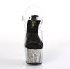 ADORE-708CG Plateau Sandaletten Silber von Pleaser – Ansicht 2
